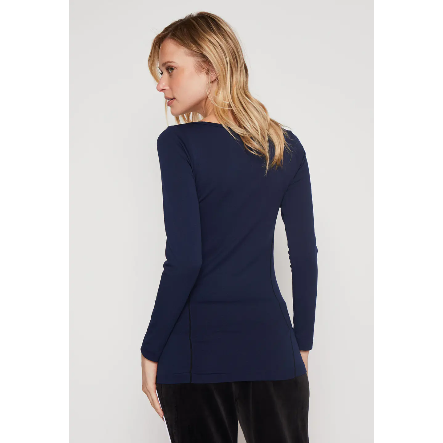 Camiseta Slim Mujer Azul Familyshop 3