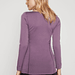 Camiseta Slim Mujer Morado Familyshop - Miniatura 3