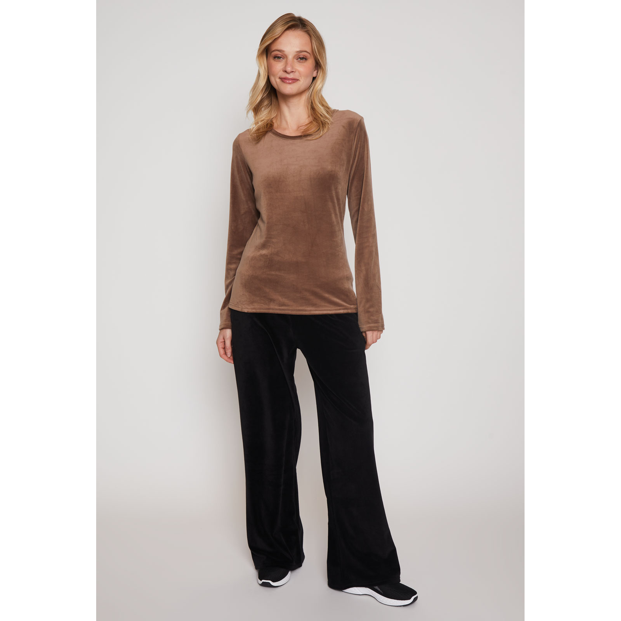 Polera Plush Mujer Chocolate Familyshop 4