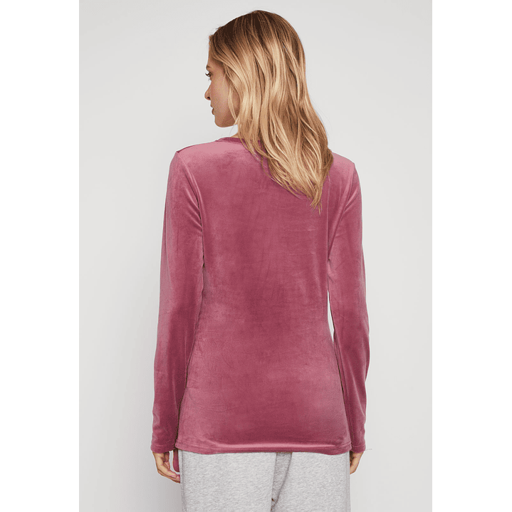 Polera Plush Mujer Rosado Familyshop 3