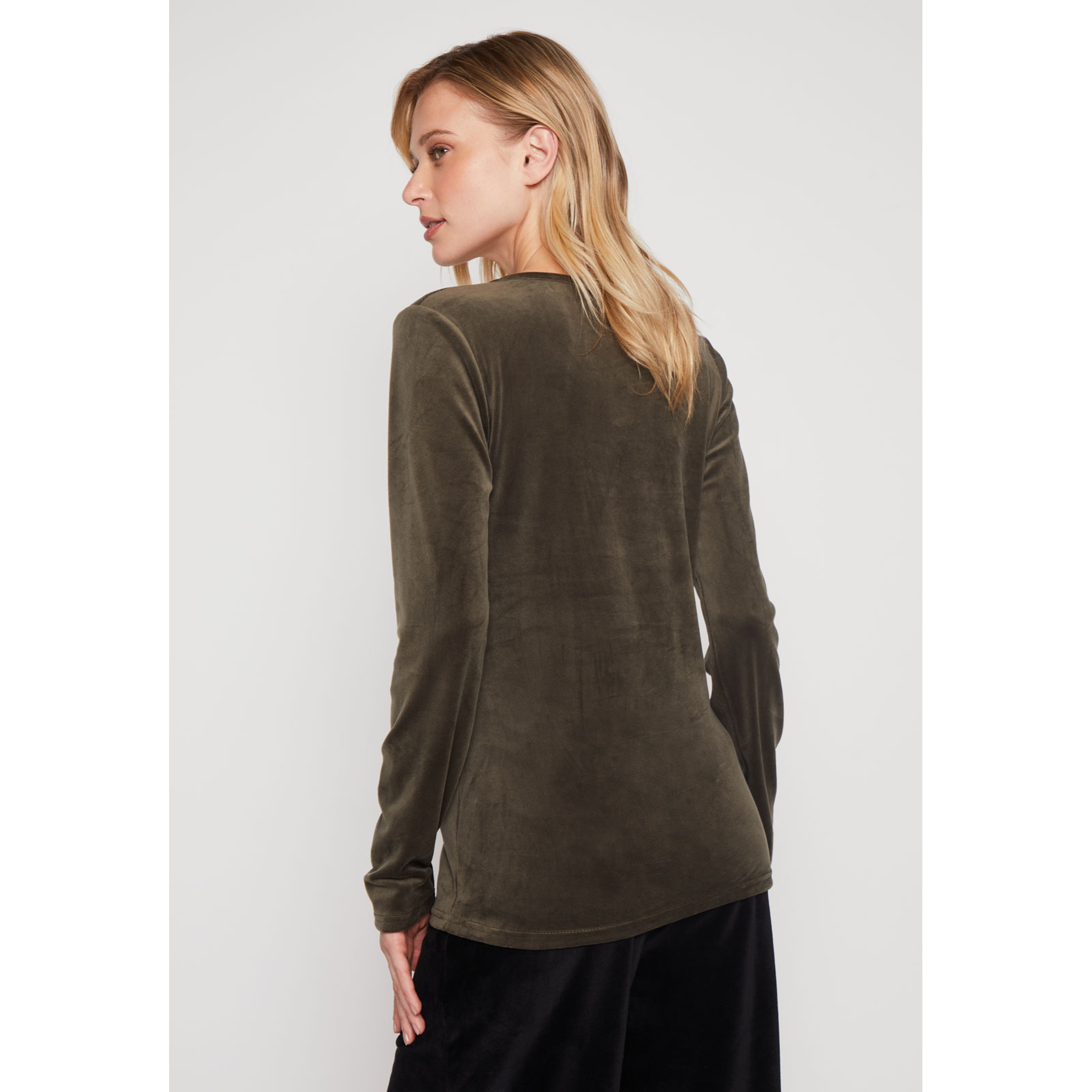 Polera Plush Mujer Verde Familyshop 3