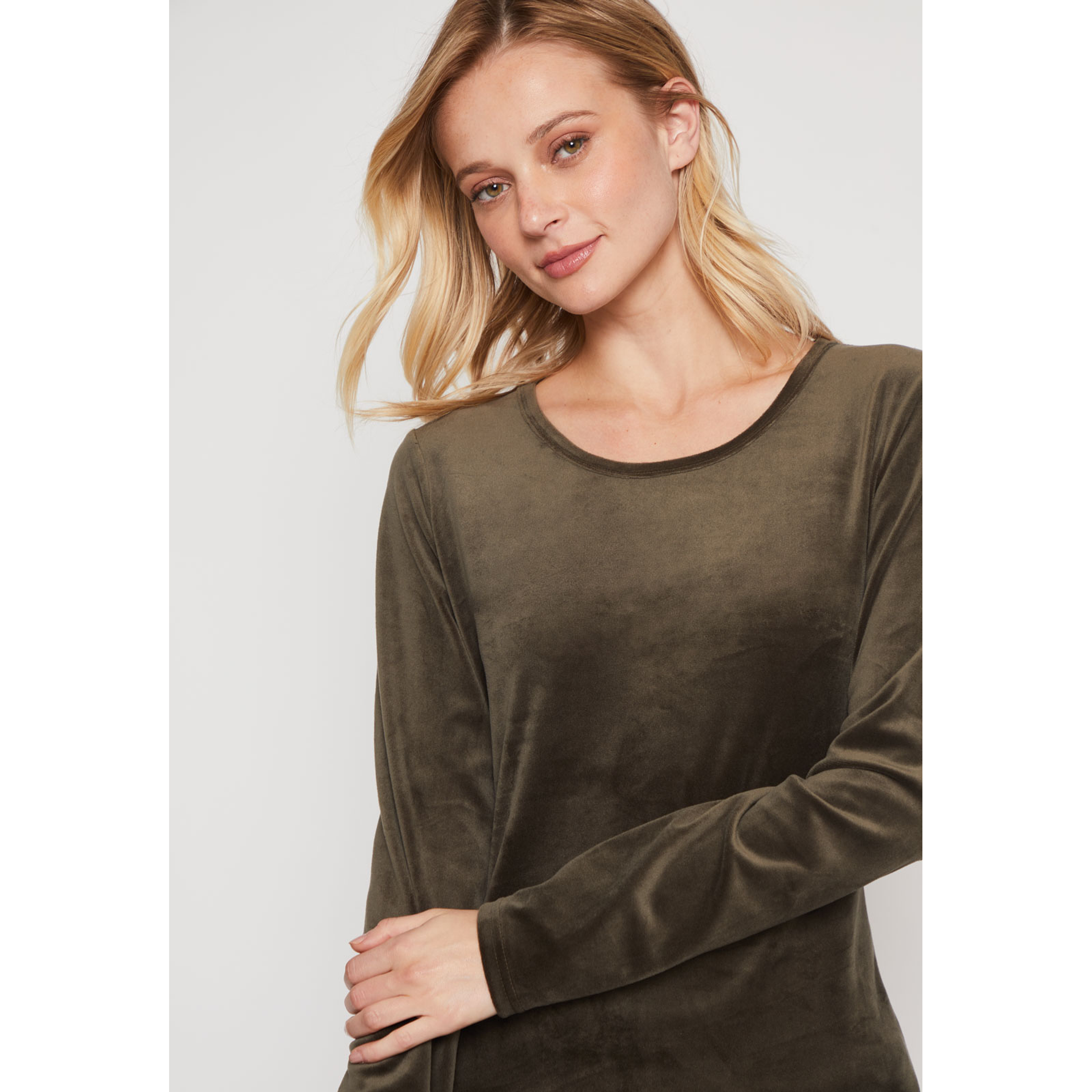 Polera Plush Mujer Verde Familyshop 2