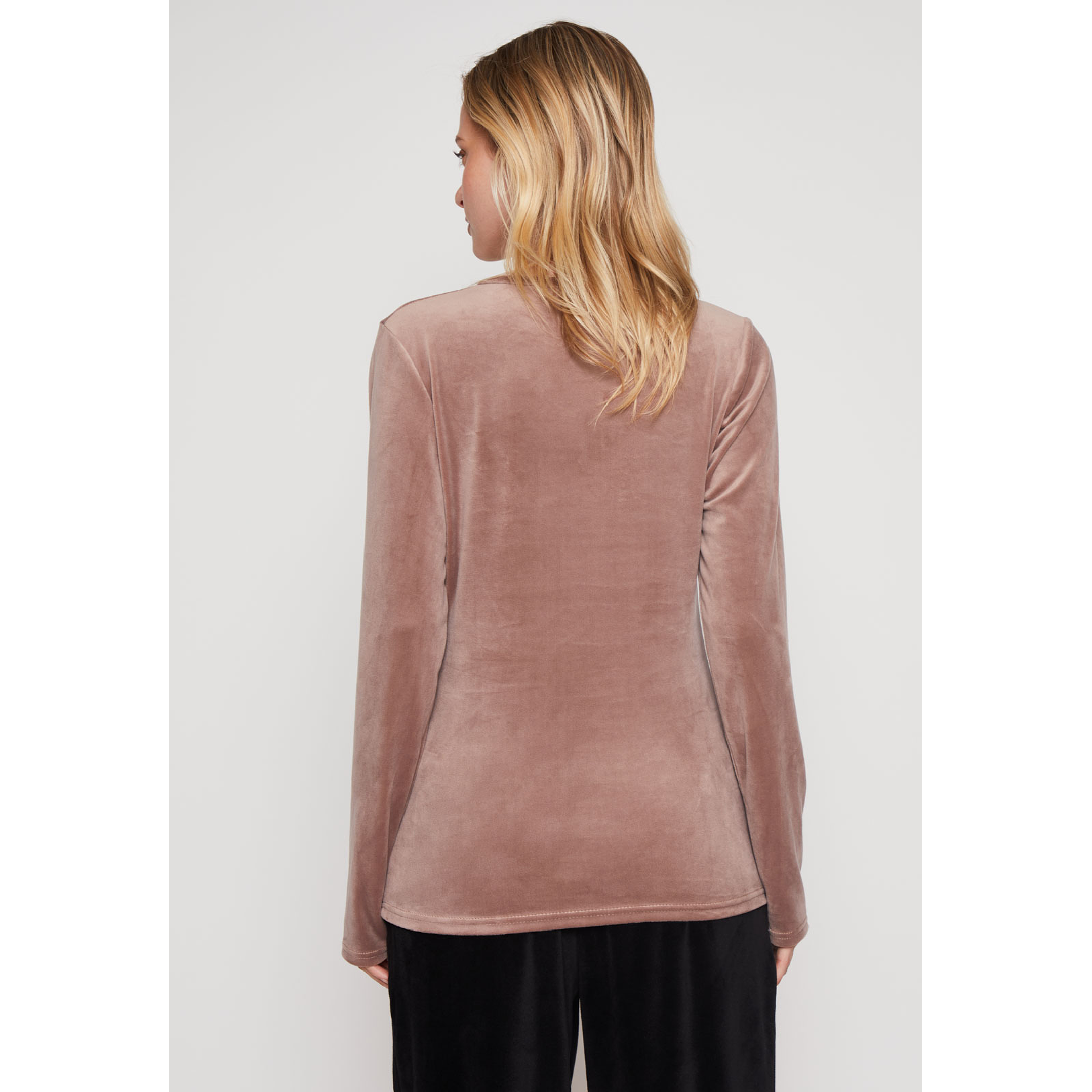 Polera Plush Mujer Arena Familyshop 3