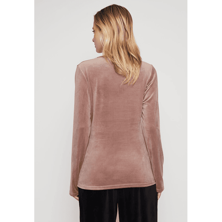 Polera Plush Mujer Arena Familyshop 3