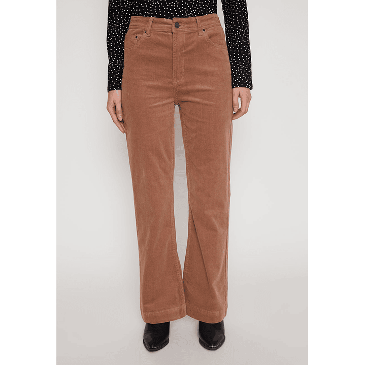 Pantalón Flare Cotele Mujer Beige Familyshop 1