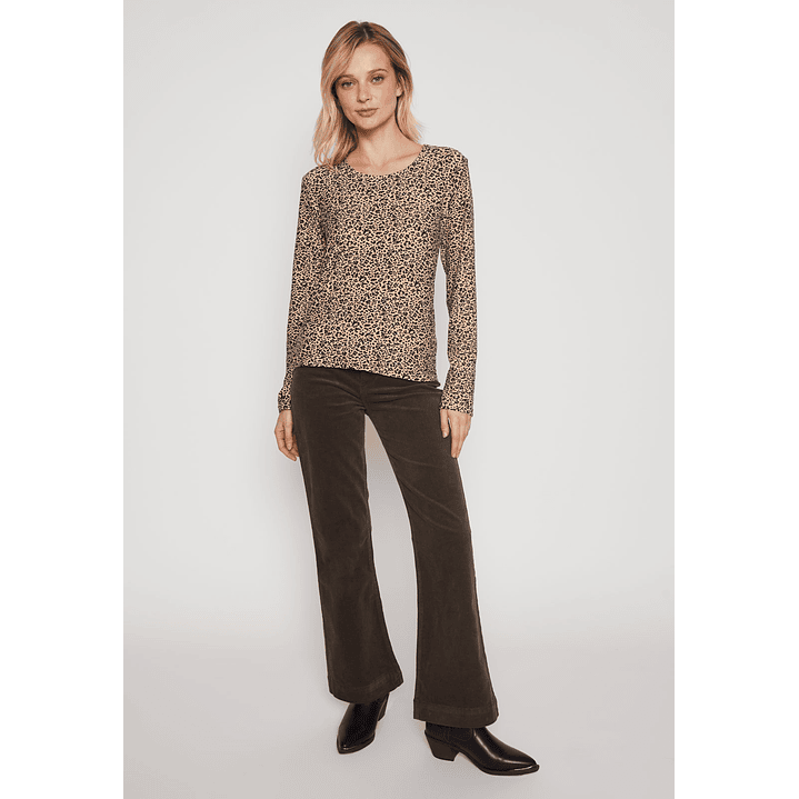 Pantalón Flare Mujer Verde Familyshop 4