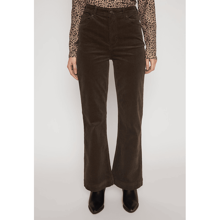 Pantalón Flare Mujer Verde Familyshop 1