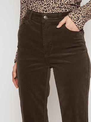 Pantalón Flare Mujer Verde Familyshop