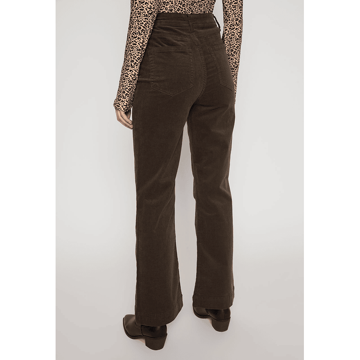 Pantalón Flare Mujer Verde Familyshop 3