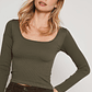 Polera Seamless Gina Mujer Verde Familyshop - Miniatura 2