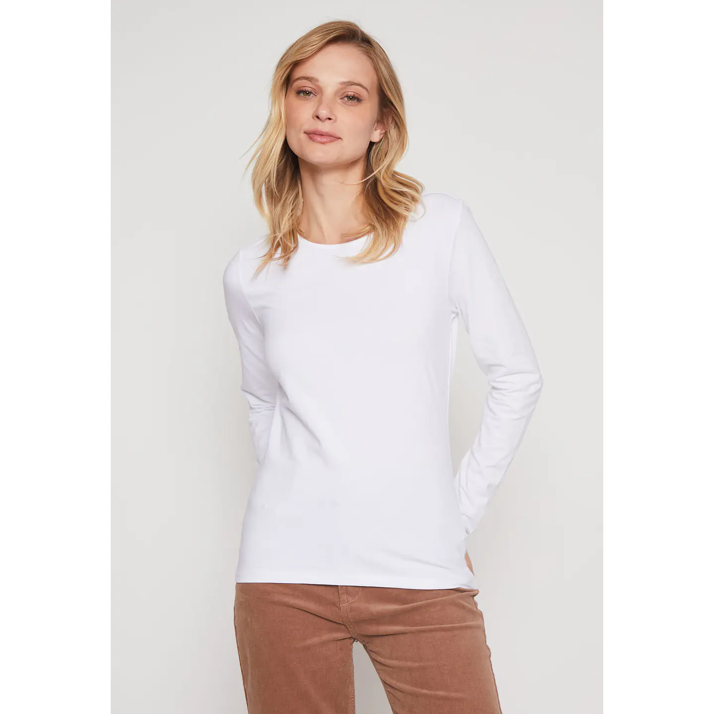 Camiseta Primera Capa Mujer Blanco Familyshop 1