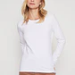 Camiseta Primera Capa Mujer Blanco Familyshop - Miniatura 1
