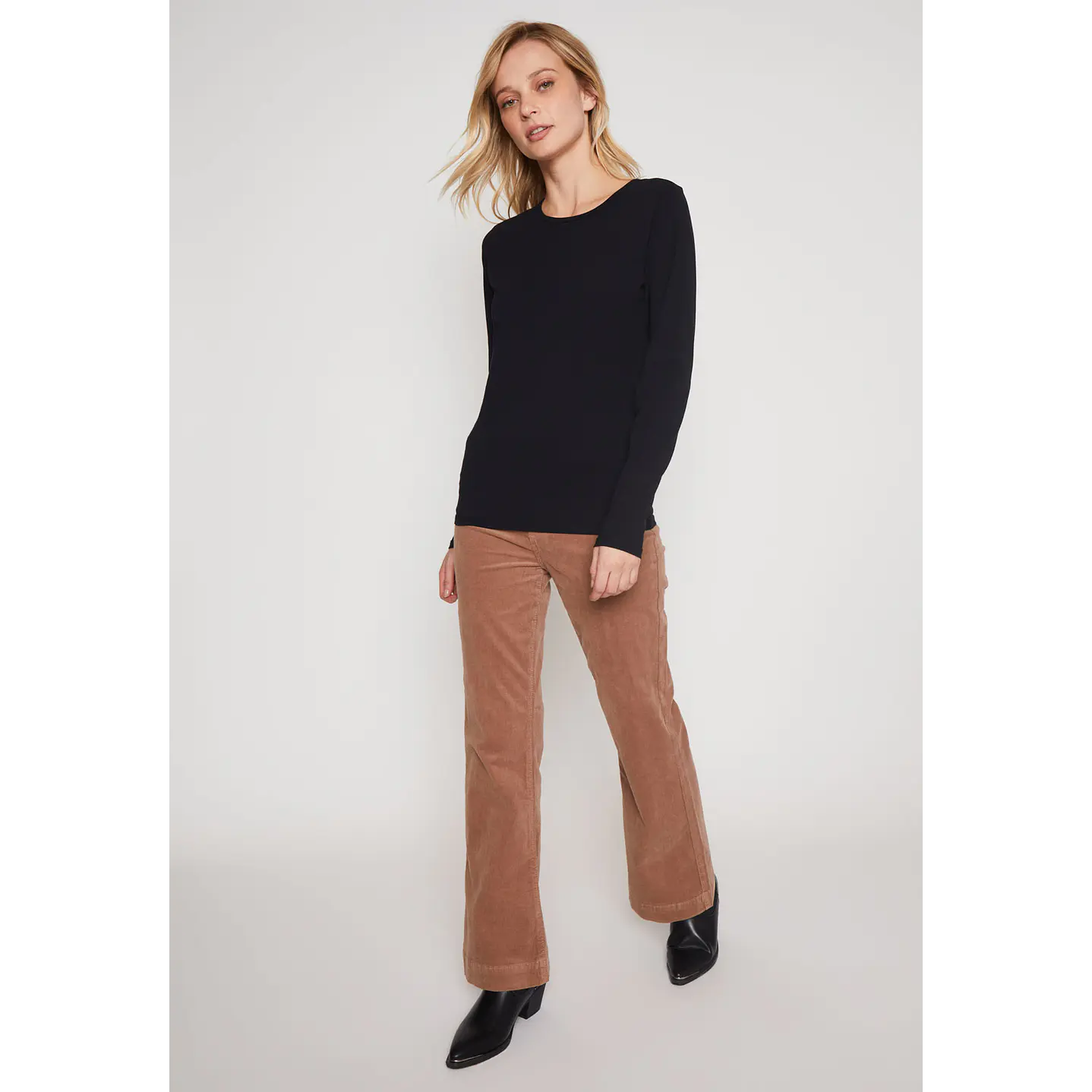 Camiseta Primera Capa Mujer Negro Familyshop 4