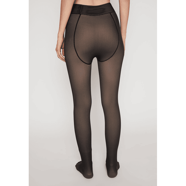 Calza Polar Mujer Negro Familyshop 3