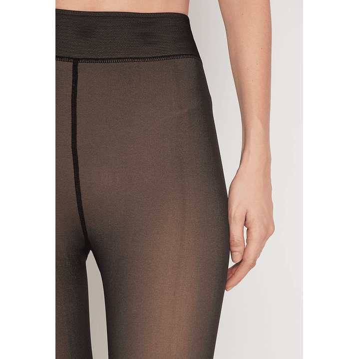 Calza Polar Mujer Negro Familyshop 2