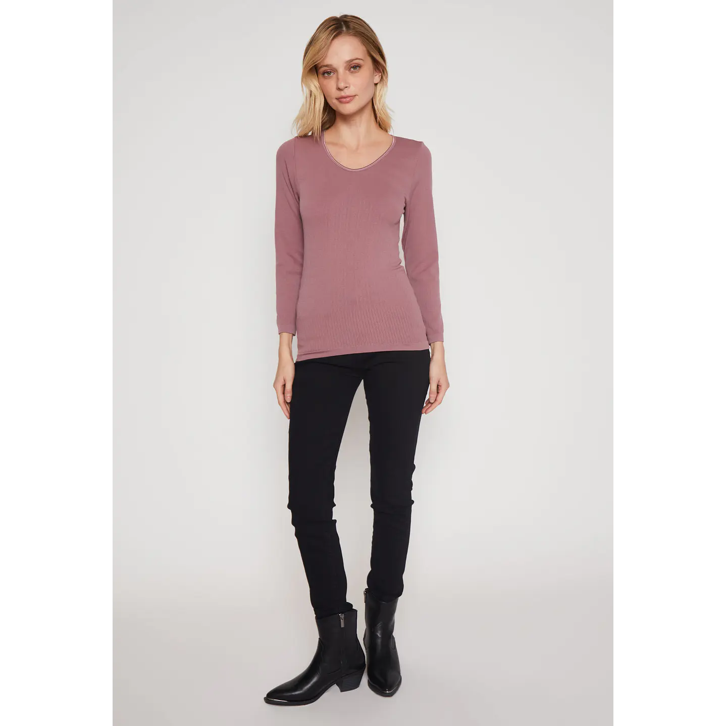 Camiseta Primera Capa Mujer Rosado Familyshop 4