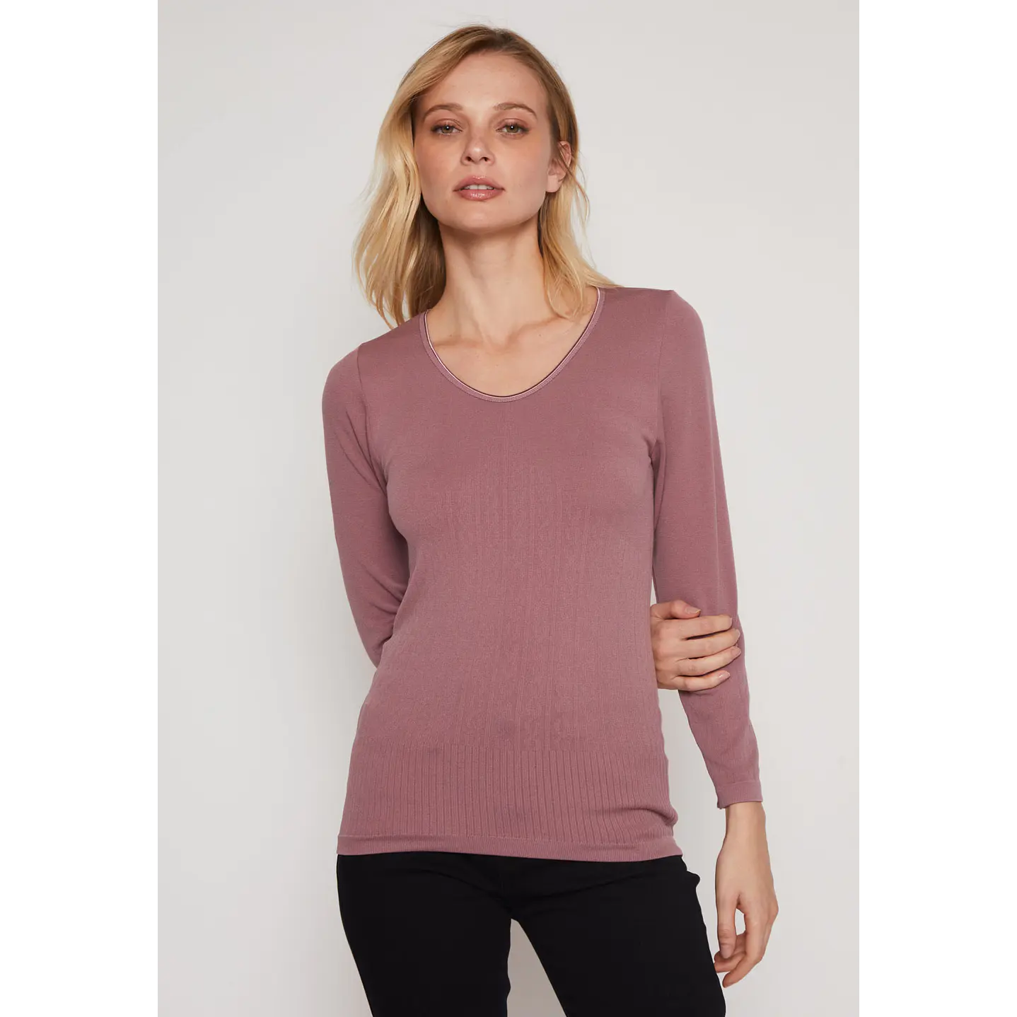 Camiseta Primera Capa Mujer Rosado Familyshop 1