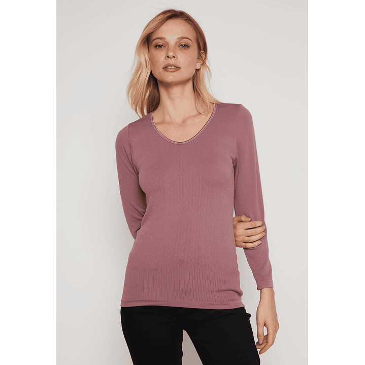 Camiseta Primera Capa Mujer Rosado Familyshop 1