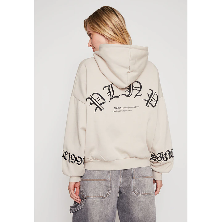 Polerón Bordado Bord Mujer Beige Familyshop 3