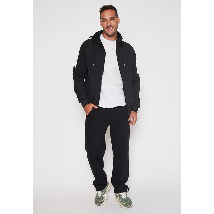 Polerón Deportivo Hombre Negro Familyshop 3