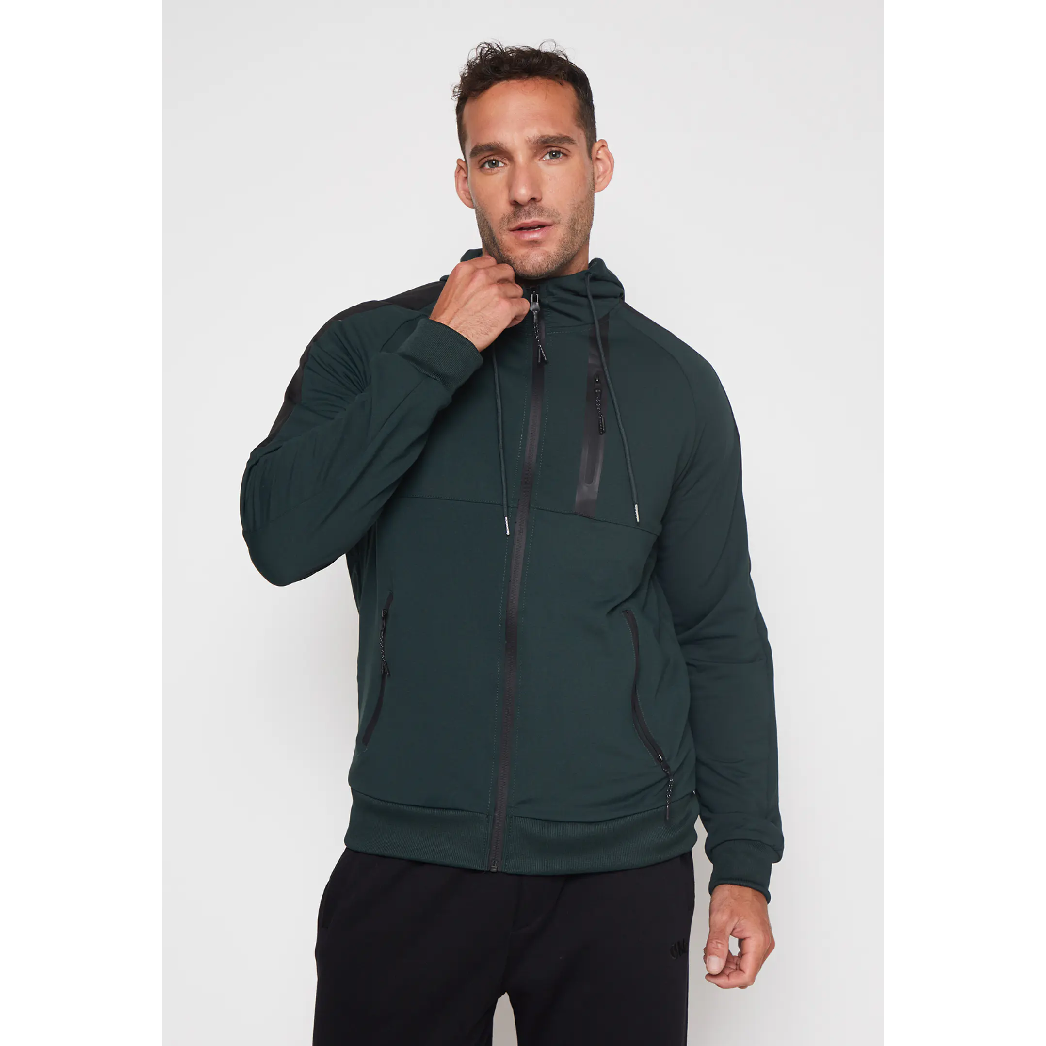 Polerón Deportivo Hombre Verde Familyshop 1