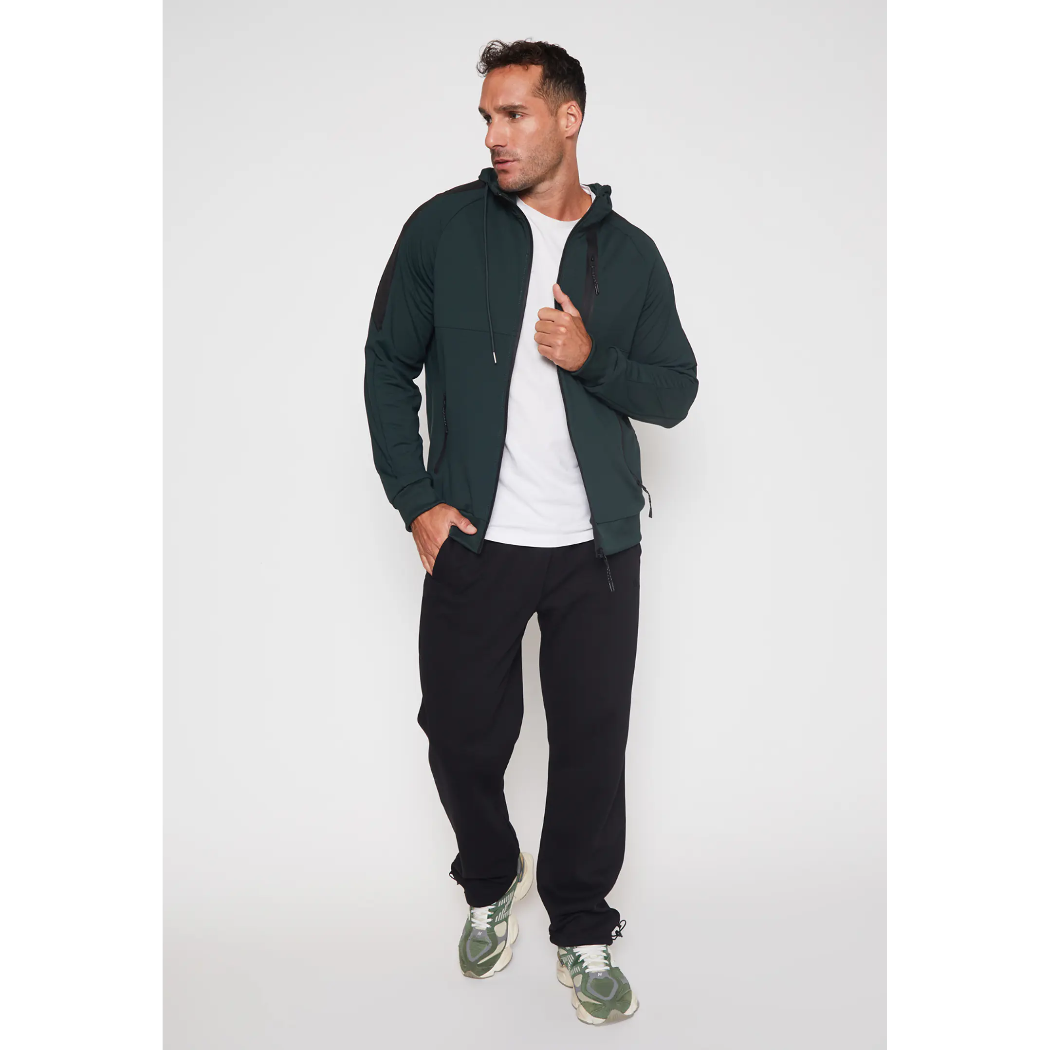 Polerón Deportivo Hombre Verde Familyshop 3