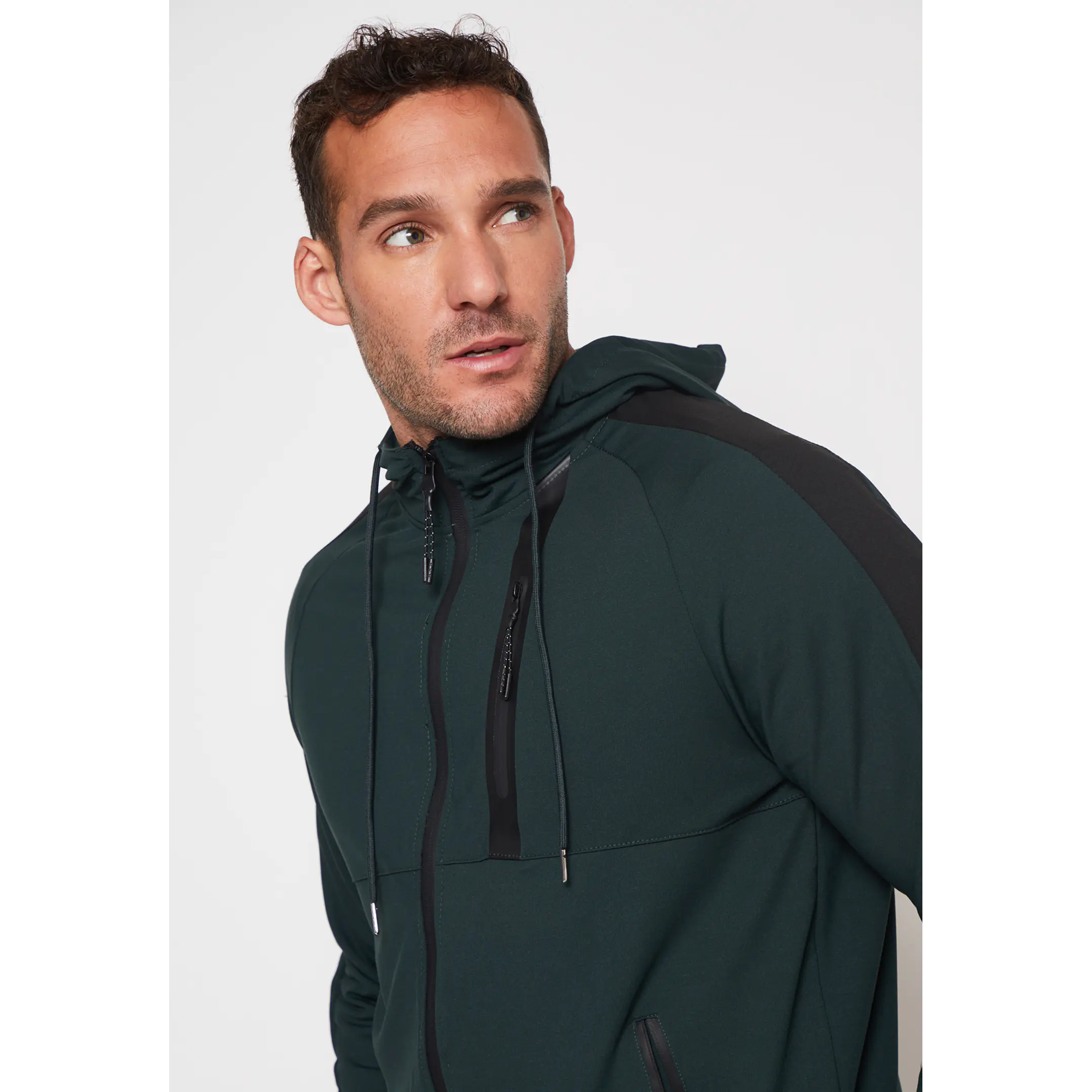 Polerón Deportivo Hombre Verde Familyshop 4