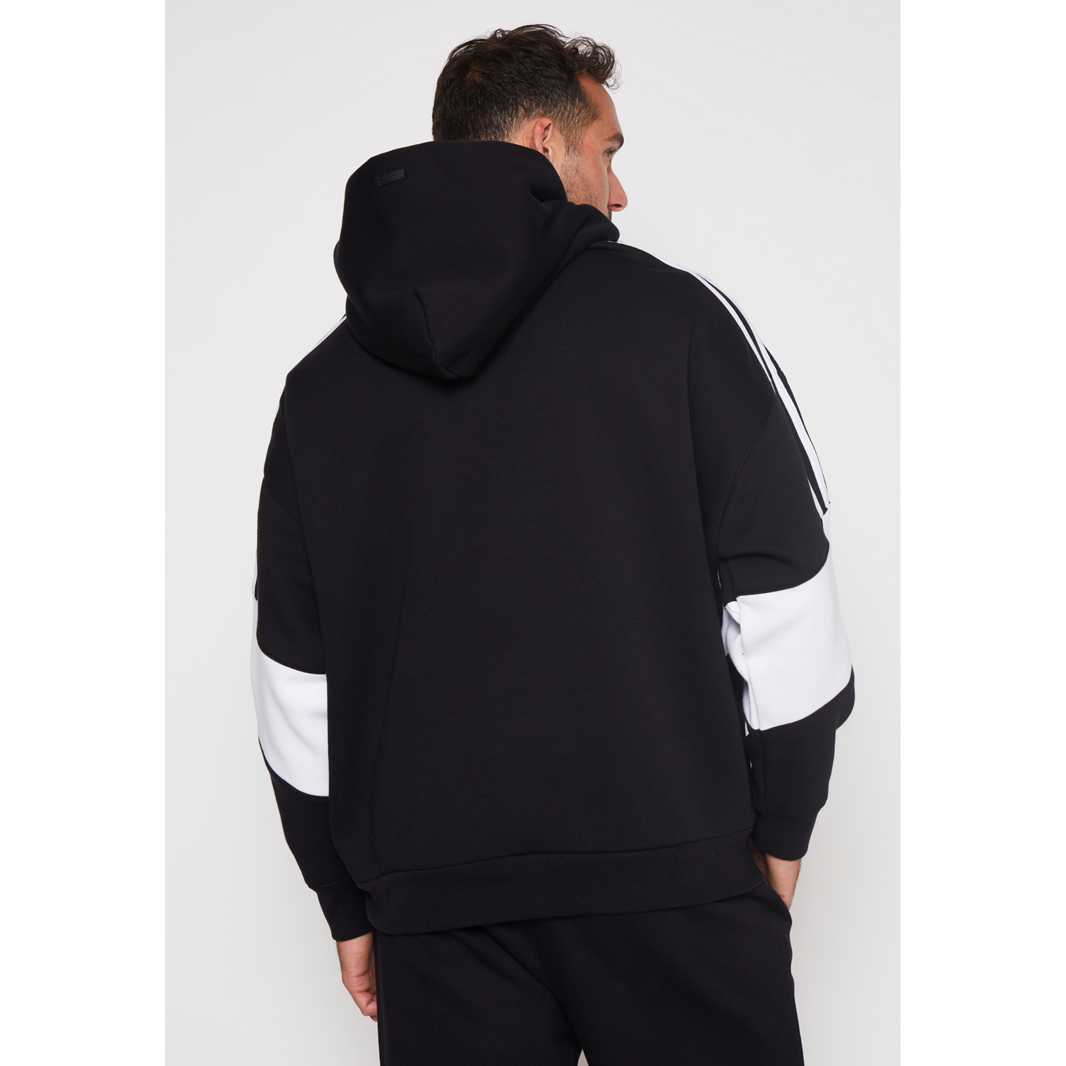 Polerón Rayas Hombre Negro Familyshop 2