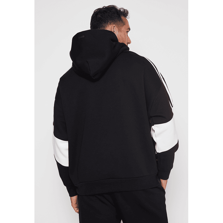 Polerón Rayas Hombre Negro Familyshop 2