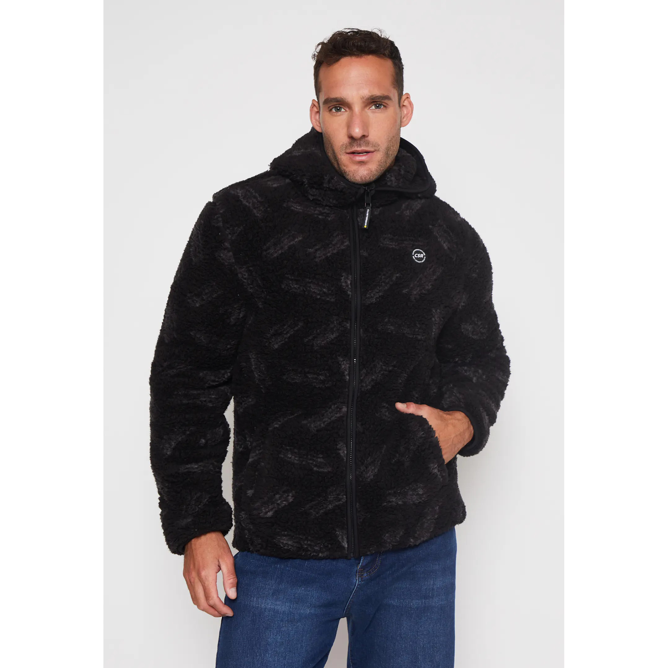 Polar Chiporro Hombre Negro Familyshop 1