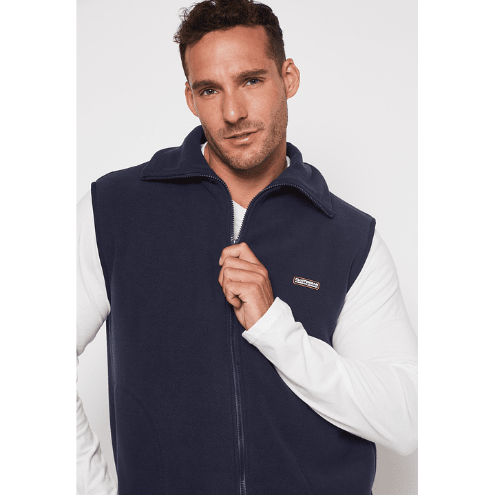 Polar Costuras Hombre Azul Familyshop 4