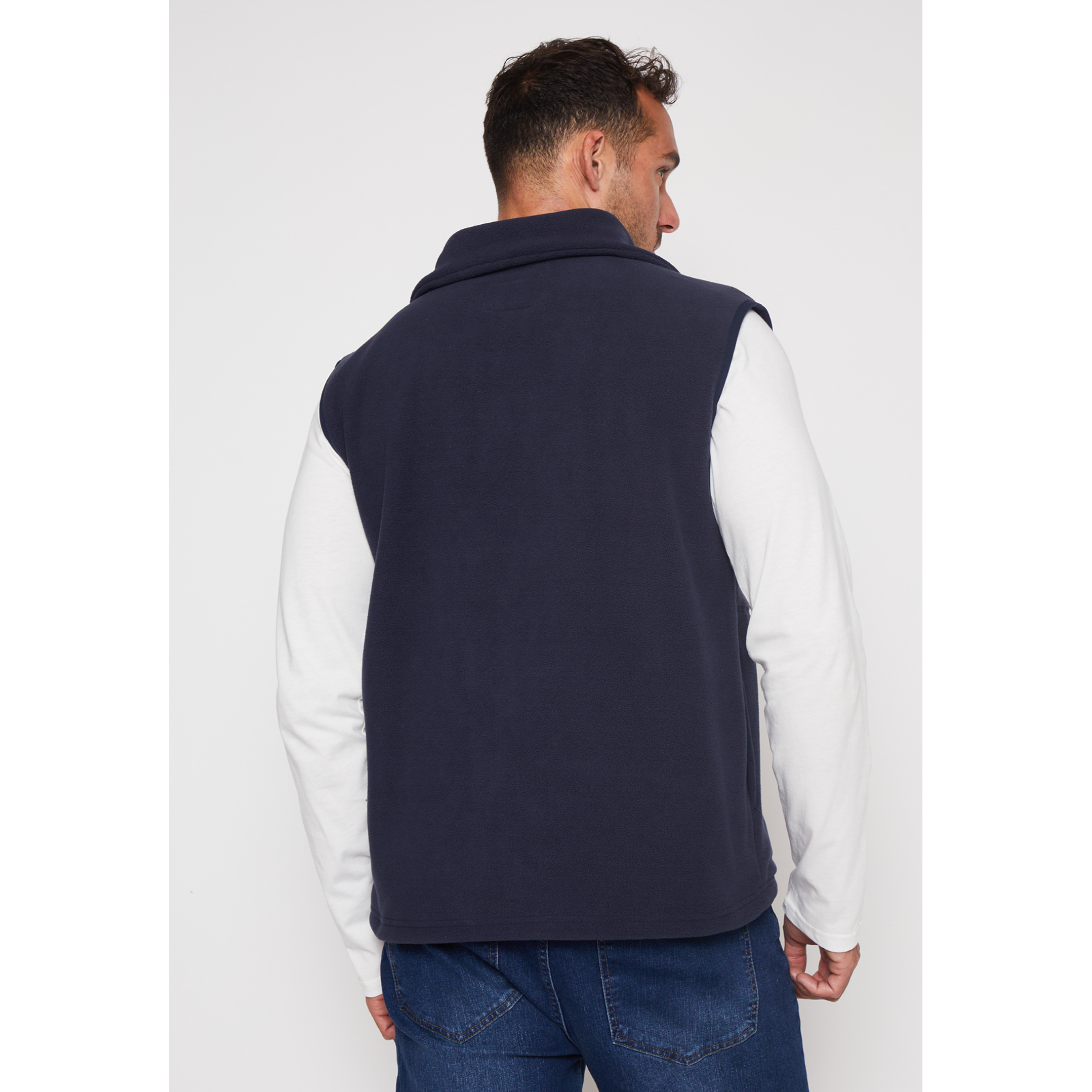 Polar Costuras Hombre Azul Familyshop 2