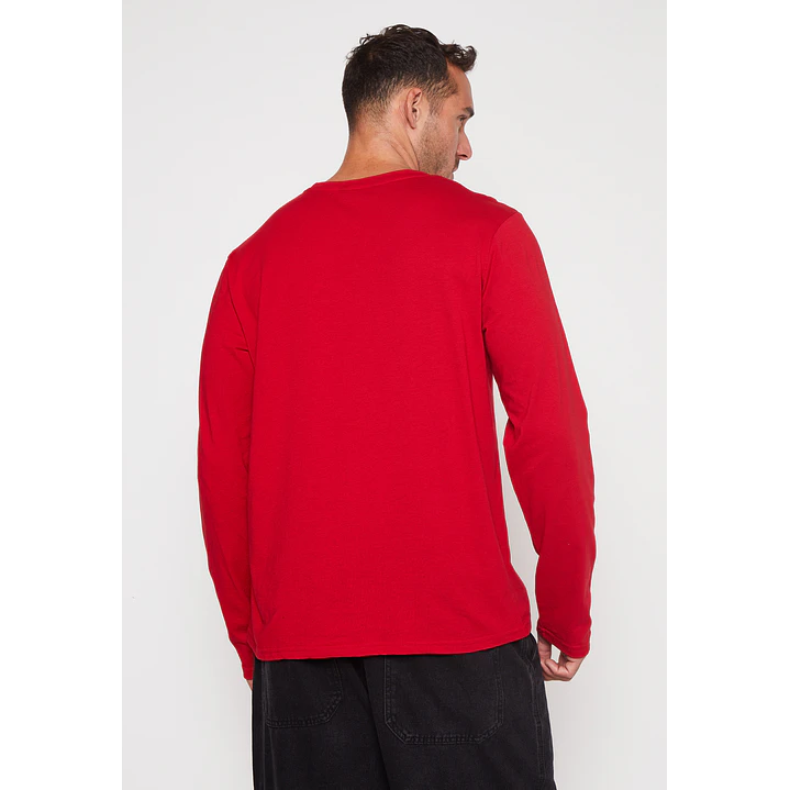 Polera Basic Hombre Rojo Familyshop 3