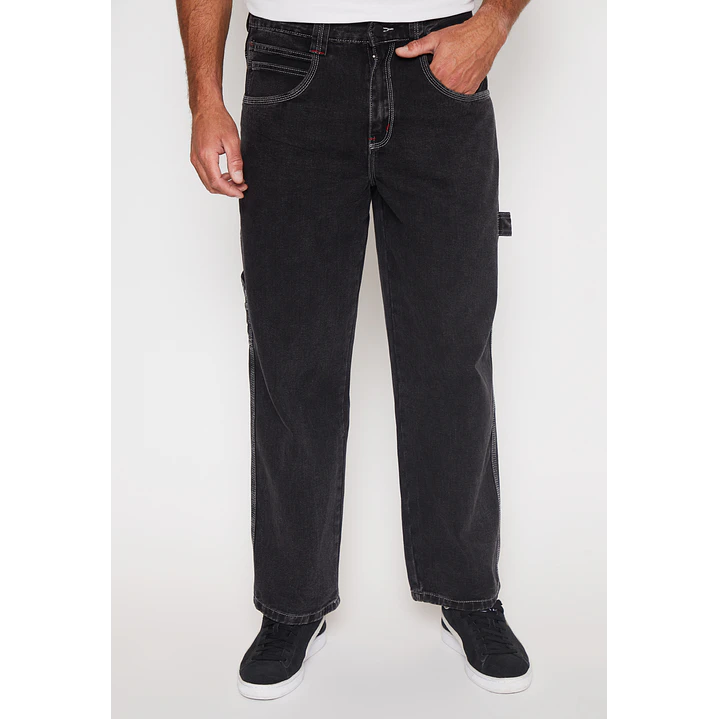 Jeans Slim Carpintero Hombre Negro Familyshop 1