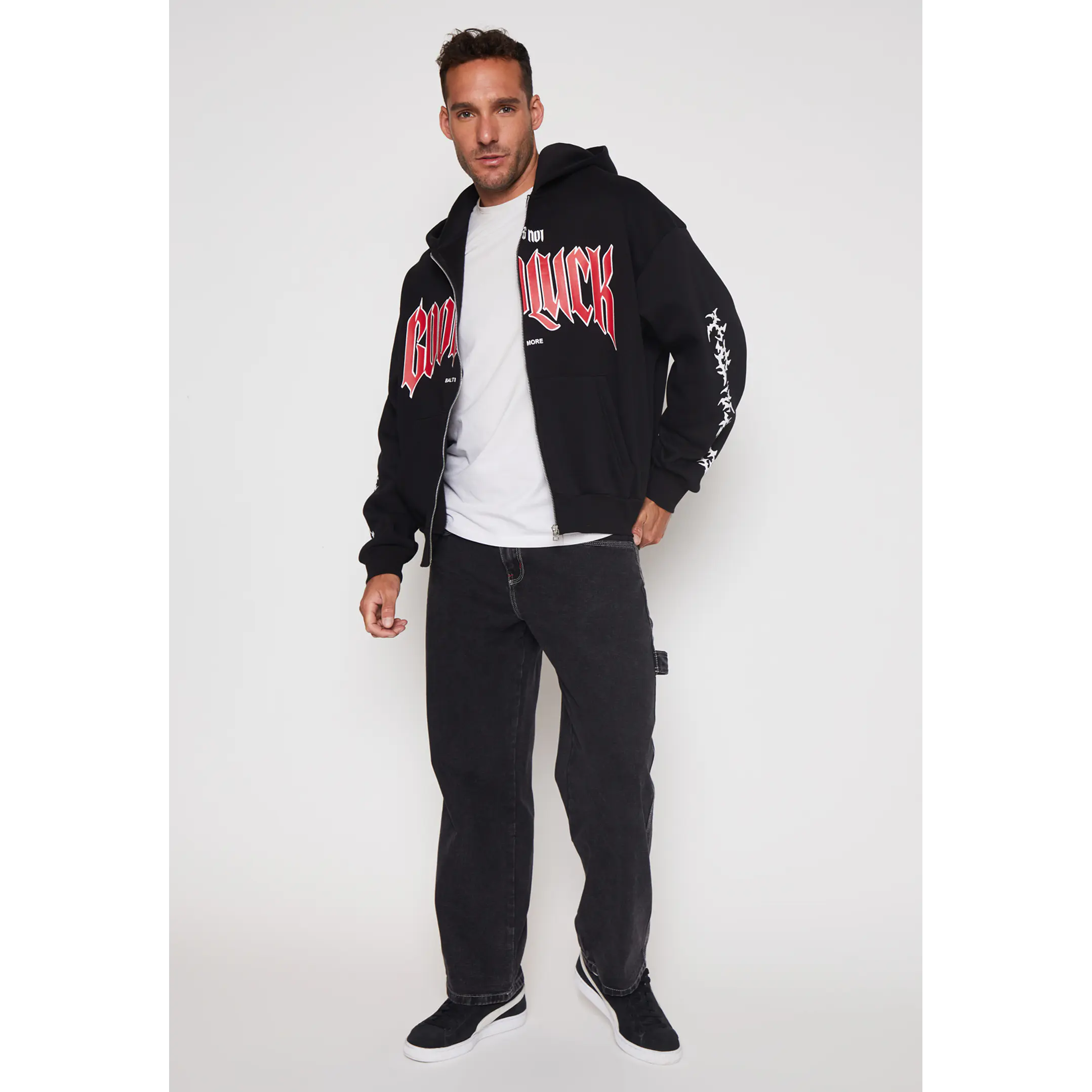 Jeans Slim Carpintero Hombre Negro Familyshop 4