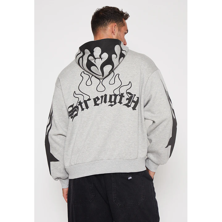 Polerón Boxy Hombre Gris Familyshop 2