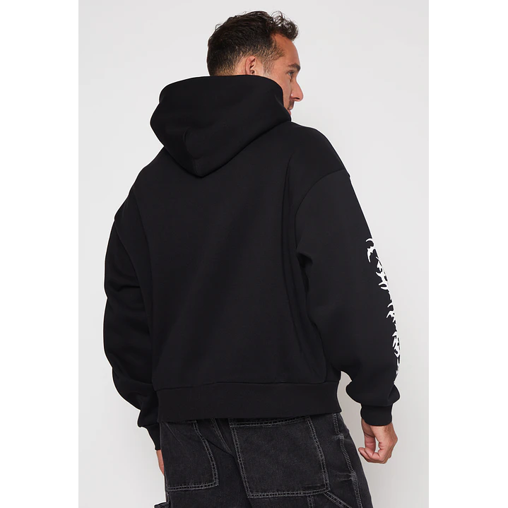 Polerón Boxy Hombre Negro Familyshop 2