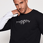Polera Metal Hombre Negro Familyshop - Miniatura 3
