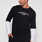 Polera Metal Hombre Negro Familyshop - Miniatura 1