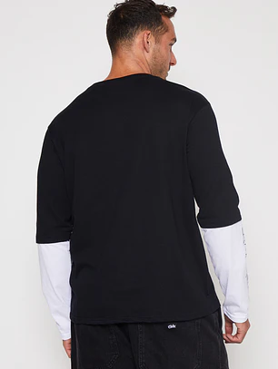 Polera Metal Hombre Negro Familyshop