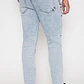 Jeans Cropped Hombre Azul Familyshop - Miniatura 2