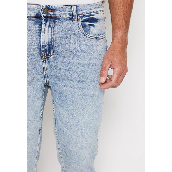 Jeans Cropped Hombre Azul Familyshop 3