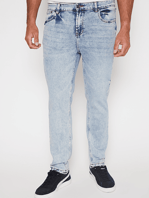 Jeans Cropped Hombre Azul Familyshop