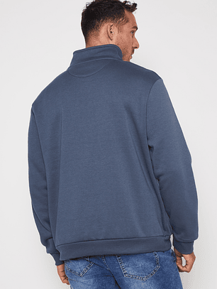 Polerón Basic Hombre Celeste Familyshop