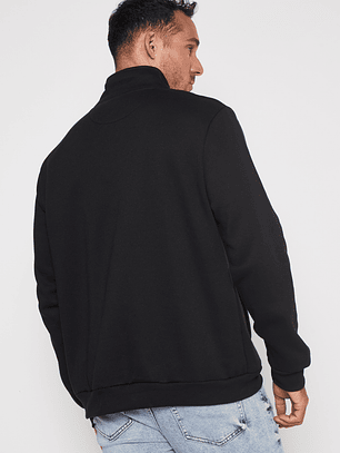 Polerón Basic Sald Hombre Negro Familyshop