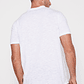 Polera Basic Solid Hombre Blanco Familyshop - Miniatura 2