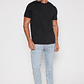 Polera Basic Hombre Negro Familyshop - Miniatura 4