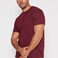 Polera Basic Hombre Burdeo Familyshop - Miniatura 1