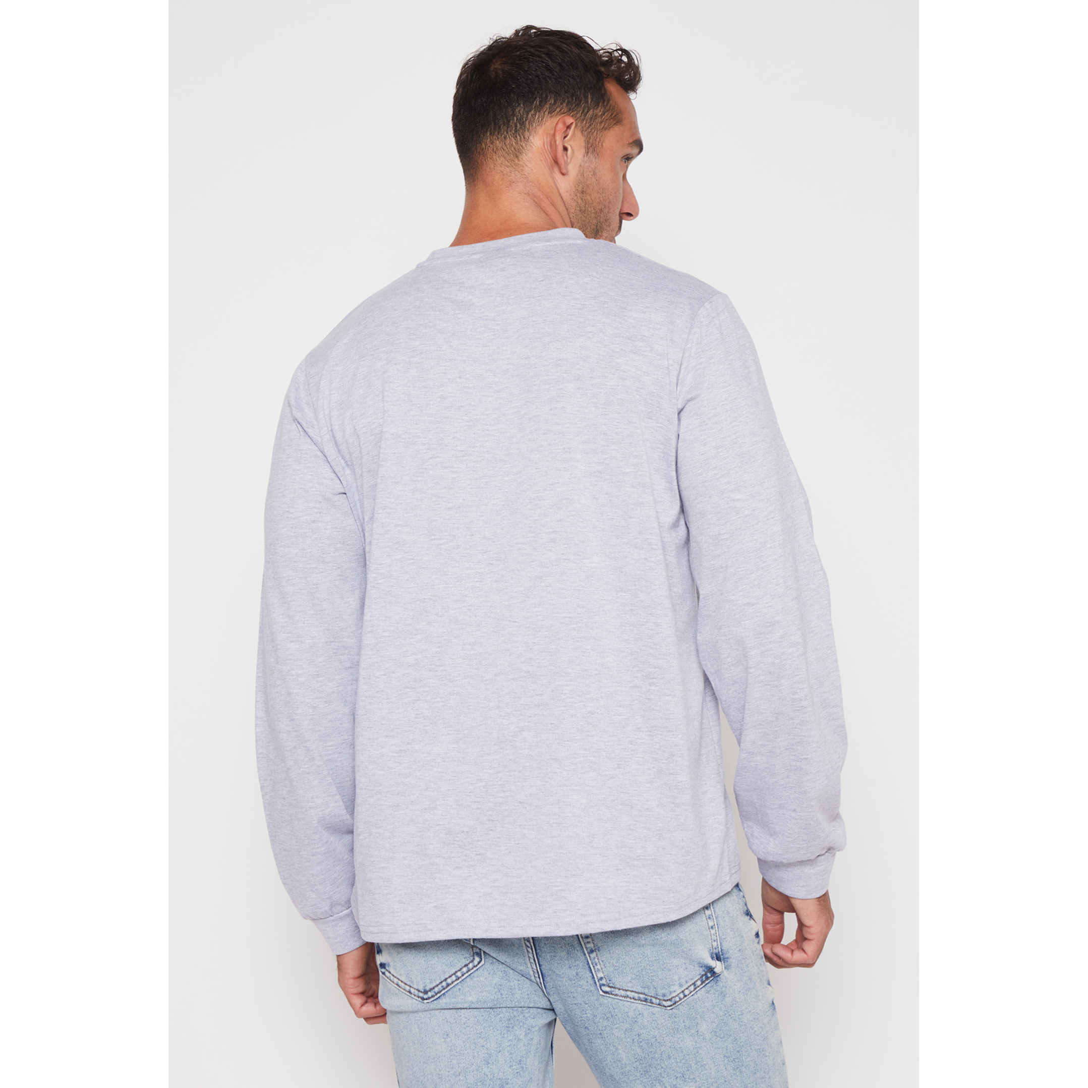 Polera Santa Monica Hombre Gris Familyshop 2