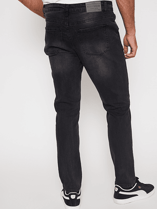 Jeans Slim Hombre Negro Familyshop